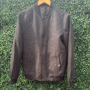Topman Black Bomber Jacket